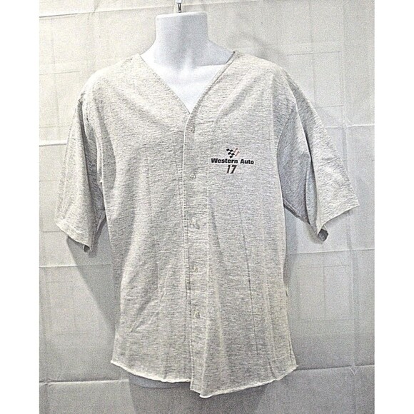 Darrell Waltrip Jersey Vintage 93 L Motorsport Traditions Western Auto Button Up - Picture 1 of 7
